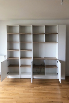 Aménagement bibliothéque sur mesure